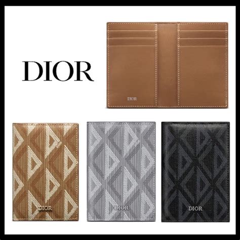 christian dior mens card holder